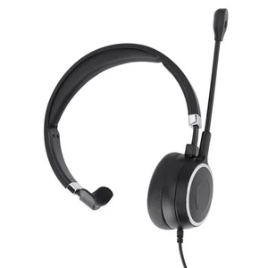 Obsługa klienta Słuchawki Telefon -Zestaw słuchawkowy -Wtyczka -Wtyczka -USB - Zdjęcie 1 z 23
