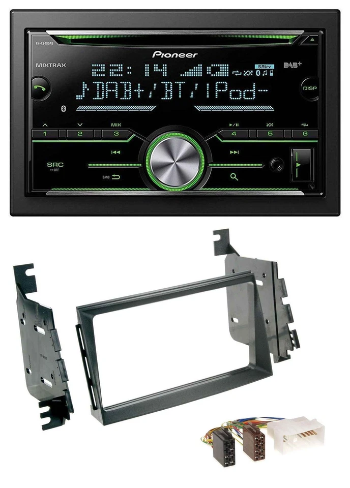 Pioneer Bluetooth MP3 DAB 2DIN USB CD Autoradio für Hyundai Azera Japan USA Gran - Bild 1 von 4
