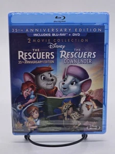 The Rescuers / The Rescuers Down Under (2012, Blu-ray / DVD set) - Picture 1 of 3