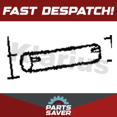 Exhaust Pipe fits SKODA FELICIA 6U 1.6 95 to 01 AEE Klarius 191253141A Quality - Изображение 1 из 4