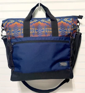 Bolso de Viaje Pendleton Carryall Trapper Peak Azul Marino Grande Lona Fin de Semana - Imagen 1 de 11