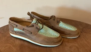 RANK 45 Women's Southwestern Slip On Loafers Size 8.5 - Picture 1 of 4