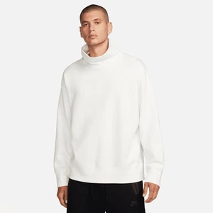 NUEVO CON ETIQUETAS $125 Nike Tech polar sudadera de gran tamaño cuello alto para hombre L-TALL FB8169-133 - Imagen 1 de 6