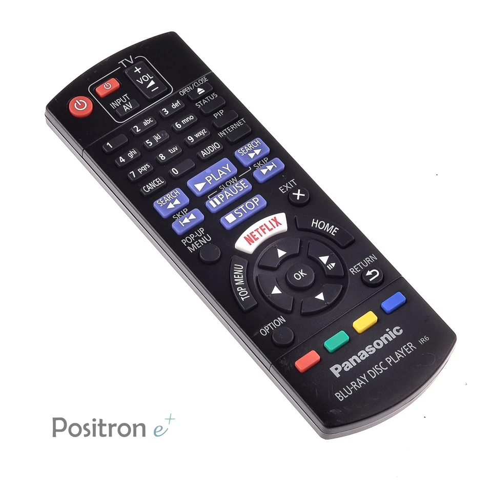 Télécommande Originale PANASONIC N2QAYB001030 Pour Lecteur Blu-Ray / Vérifié - Photo 1/1