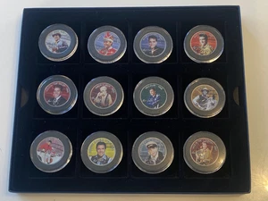 V.V RARE – Elvis Westminster Movies Coin Set *FULL SET OF 12 NEAR MINT* - Picture 1 of 9