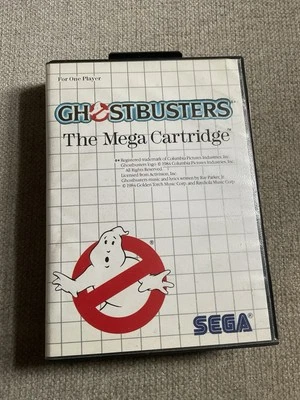 Ghostbusters Sega Master System Complete In Box Vtg See Pics Mega Cartridge - Image 1 of 4