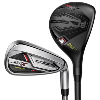 Cobra Golf Men Air X 2 Combo Set 4-5 Hybrid 6-PW Iron Graphite Regular Shafts - Image 1 of 4