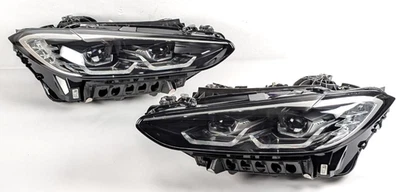 ¡COMO NUEVO! Faro LED CROMADO IZQUIERDO Y DERECHO BMW SERIE 4 M3 M4 G22 G23 2021-2024 OEM Foto 1 de 4