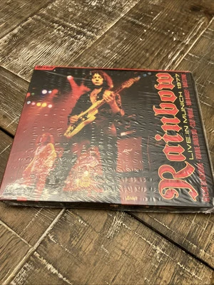 Live in Munich 1977 by Rainbow Cd / DVD Digipak Deep Purple Black Sabbath Dio - Image 1 of 4