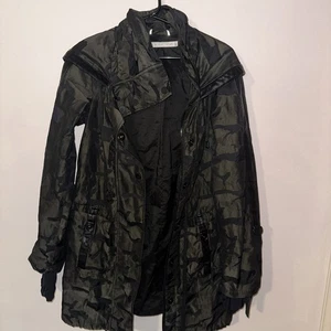 BLANC NOIR CAMO ANORAK HOODED JACKET; SIZE Small  - Picture 1 of 15