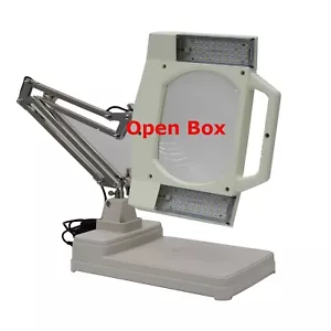Open Box 10x HD Benchtop Magnifier Lamp LED Magnifying Glass for Reading Working - Picture 1 of 4