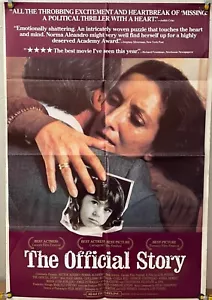THE OFFICIAL STORY FF ORIGINAL ONE SHEET MOVIE POSTER NORMA ALEANDRO (1985) - Bild 1 von 2