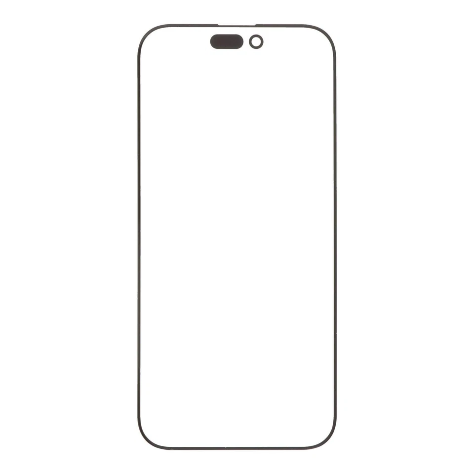 Front Screen Outer Glass with OCA Adhesive Replacement for iPhone 16 Pro Max Lot - Image 1 of 1