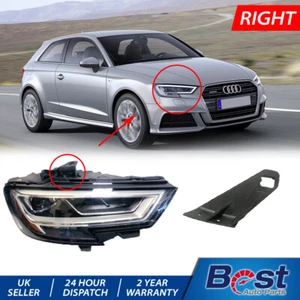 AUDI A3 HEADLAMP HEADLIGHT BRACKET TAB REPAIR KIT RIGHT SIDE 8P0998122A - Picture 1 of 11