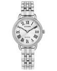 Citizen Classic Coin Edge Eco-Drive Stainless Steel Ladies Watch EM1050-56A