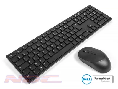Dell KM5221W Black FRENCH Pro Wireless Keyboard & Mouse Combo Bundle (Refurb) - Image 1 of 2