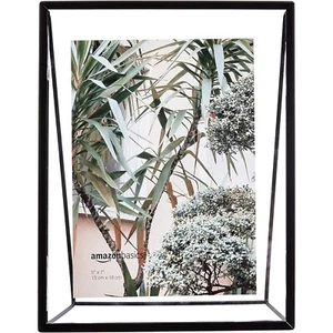 Amazon Basics Keil schwebender Bilderrahmen, schwarz, für 5" x 7" Foto (NEU) - Bild 1 von 4