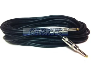Cavo altoparlante armadio mono DJ Pro Audio professionale da 1/4 mono a 1/4 - cavo 25 piedi - Foto 1 di 3