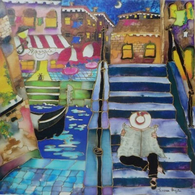 Linnea Pergola "Venice Afternoon" Limited Edition on Canvas Hand signed - Image 1 of 4