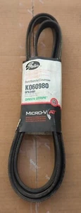 GatesMicro-V AT K060980 6PK2491 Green Stripe Drive Belt F4 - Bild 1 von 3