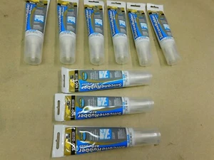White Lightning Clear Silicone Rubber All Purpose Sealant 3OZ Tubes 6pcs NEW - Picture 1 of 3