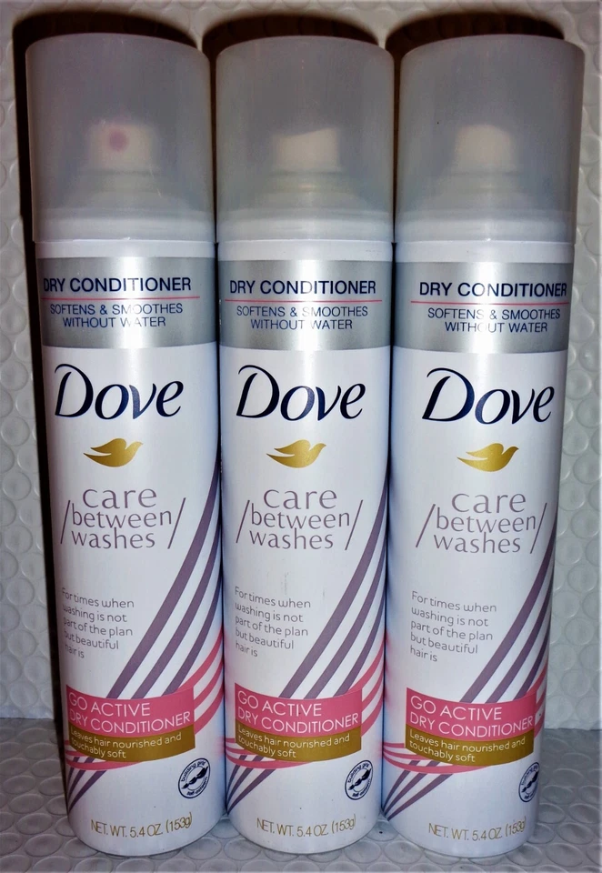 Dove Care Between Washes Dry Conditioner Spray Lot of 1 to 6 (5.4 Oz/153 g)Ea. * - Image 1 of 1