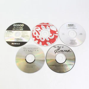 Lot Of 5 Hawaii Theme Music CDs 1989 to 1996 No Jewel Cases - Picture 1 of 4