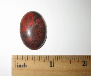 26mm x 18.5mm POLISHED NATURAL CUPRITE STONE CABOCHON FROM MEXICO  28.5carats *A - Picture 1 of 16
