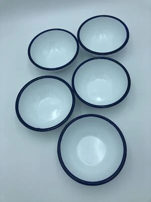 Coupe en émail Olympia ⌀ 155 mm - en acier inoxydable - incomplète/défaut - Photo 1/4