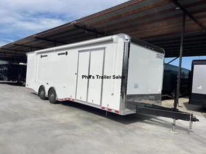 2025 HAULMARK NEW 85X28 ENCLOSED EDGE CAR RACE TRAILER HAULER CARGO Car / Racing - Picture 1 of 12