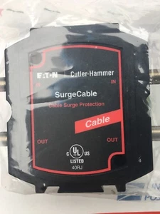 Eaton 40RJ Überspannungsschutzgerät 145V schützt 2 Quad Shield Kabel VersandFstFre - Bild 1 von 6