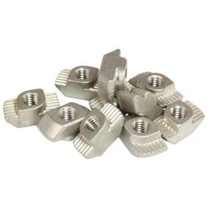 10x Hammermutter Nut 10 - Typ B - Steg 3,0 mm, Edelstahl - Picture 1 of 7