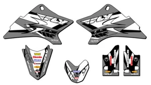2006-2022 TTR 50 13 FLY Grey Senge Graphics Kit Compatible with Yamaha - Picture 1 of 10