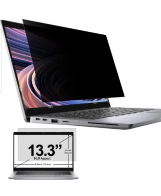 Laptop Privacy Screen 13.3 Inch for Hp/Dell/Acer/Lenovo/ThinkPad/Samsung/Asus - Image 1 of 4