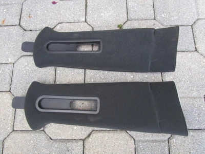 Cubierta de cinturón de seguridad lateral izquierda/derecha superior delantera Lincoln Town Car 2003-2011 negra OEM Foto 1 de 3