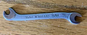 Vintage Wizard 13/64" x 15/64" Double Open End Wrench Ignition. - Picture 1 of 2