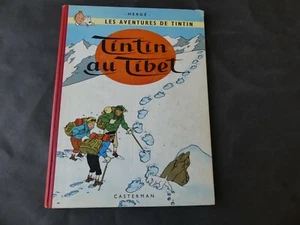 HERGE TINTIN AU TIBET  B29 EDITION ORIGINALE BELGE 1960 - Picture 1 of 10