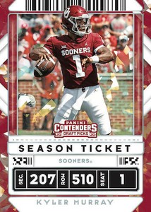2020 Panini Contenders Draft Picks Football Base You Pick Mahomes Brady Murray+