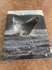 Jacques Cousteau Whales Hardcover Book! - Picture 1 of 3