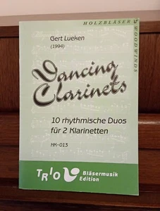 Dancing Clarinets 10 Duets for Clarinets *NEW* Publ. Trio Blasermusik Edition - Picture 1 of 11