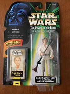 Star Wars POTF Episodio 1 Flashback Foto Luke Skywalker - Foto 1 di 6