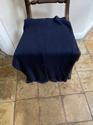 Windsmoor Long Stretchy Blue/Black Skirt With Elastic Waist Size M - Image 1 of 4