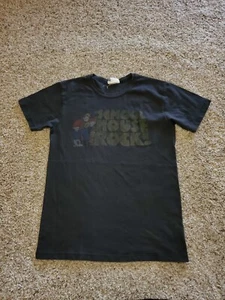Vintage School House Rock T Shirt Small Mens Black Short Sleeve Mighty Fine Y2K - Picture 1 of 9