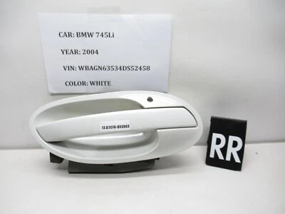 2002 - 2005 宝马 745Li 右后门把手 51227191898 原始设备制造商 — 第 1/4 张图片