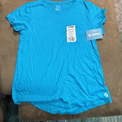 Футболка подросткового размера M Soffe - бирюзовая - Изображение 1 из 3