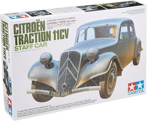 Tamiya Model - Citroën Traction 11CV - World War 2 French Army Staff Car - Picture 1 of 7