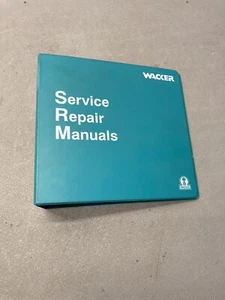 Wacker Vibroplate Service Manual VPX VPK VPA VPB VPF VPH VPR VPY Repair Manual - Picture 1 of 6