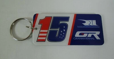 Llavero de carreras #15 Graham Rahal Letterman Lanigan Foto 1 de 4