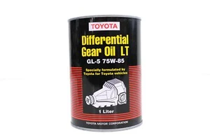 Toyota Genuine Fluid 08885-02506 Differential Gear Oil LT - 1 Liter Bottle - Picture 1 of 2