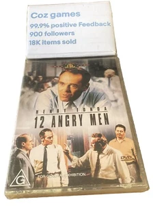 12 Angry Men (1957) DVD Henry Fonda John Fiedler Brand New and Sealed Region 4 - Picture 1 of 2